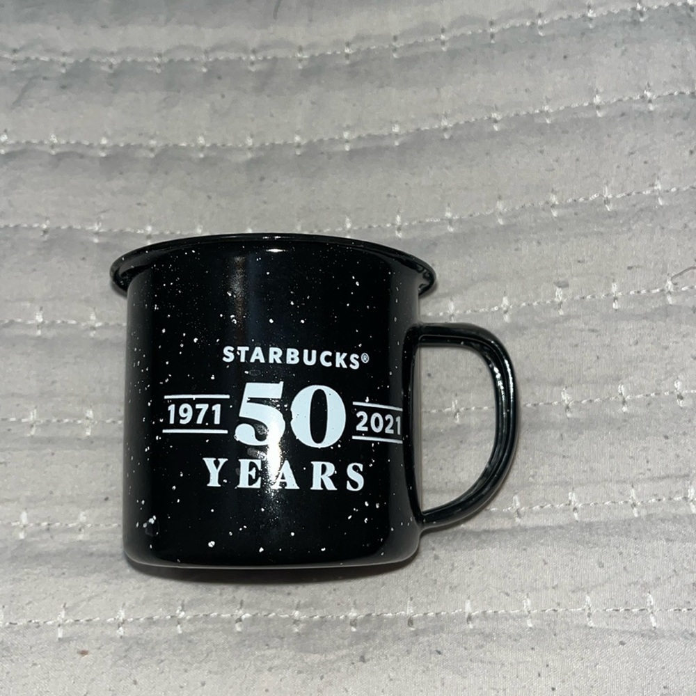 ‼️Starbucks EMPLOYEE EXECUTIVE‼️ 50th Anniversary Enamel Cup